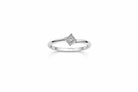 Anello Promesse Donna in Oro bianco Diamante 0.06 Ct FMP25006 - FMP25006